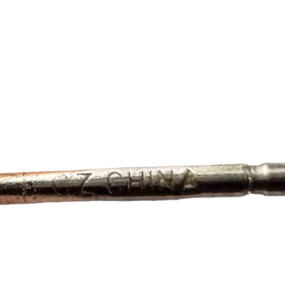 Signed JCM 925 CZ China Sterling Silver & 3 CT 7mm Solitaire CZ Stud Earrings - Picture 10 of 16